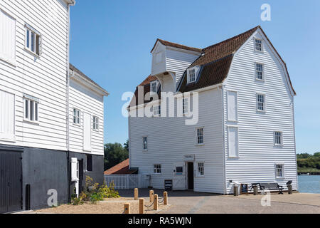 Woodbridge Tide Mill River Deben, Woodbridge, Suffolk, England, Vereinigtes Königreich Stockfoto