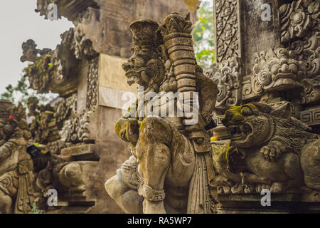 Pura Gunung Lebah. Tempel auf Bali, Indonesien Stockfoto