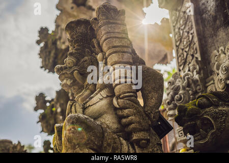 Pura Gunung Lebah. Tempel auf Bali, Indonesien Stockfoto