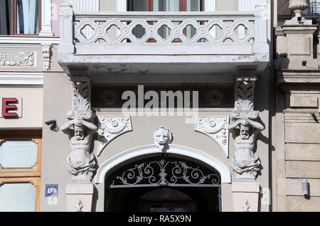 Aghmashenebeli Avenue in Tiflis Stockfoto