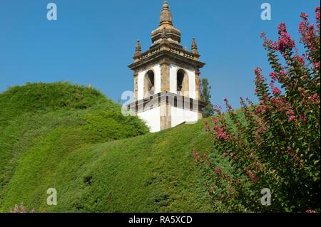 Casa de Mateus Manor, Gärten, Mateus, Tras-Os-Montes, Portugal, Europa Stockfoto