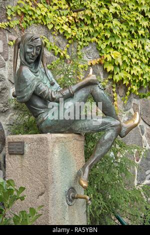 Eulenspiegel Statue, Mölln, Schleswig-Holstein Stockfoto