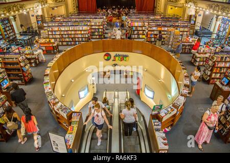 El Ateneo Grand Splendid Buchhandlung in der ehemaligen Grand Splendid Theater, Buenos Aires, Argentinien Stockfoto