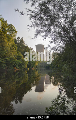 Ironbridge Kraftwerk Stockfoto