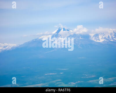 Natur Kamtschatkas. Landschaften und herrliche Ausblicke auf der Halbinsel Kamtschatka. Stockfoto