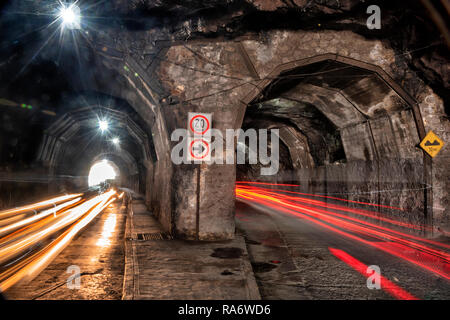 Unterirdische Tunnel in Guanajuato, Mexiko Stockfoto