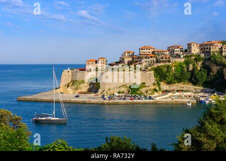 Altstadt, Ulcinj, Adria, Montenegro Stockfoto