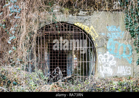 Big Kanaldeckel in Maribor, Slowenien Stockfoto