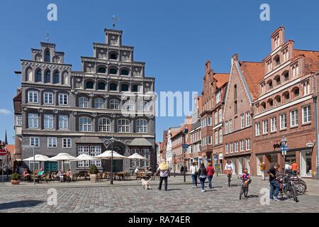 Handelskammer, Am Sande, Lüneburg, Niedersachsen, Deutschland Stockfoto