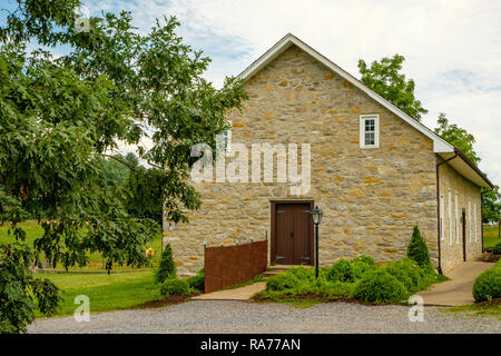 Alte Vorsehung steinerne Kirche, 1005 Spottswood Straße, Spottswood, Virginia Stockfoto