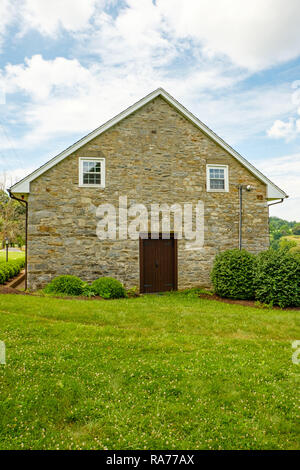 Alte Vorsehung steinerne Kirche, 1005 Spottswood Straße, Spottswood, Virginia Stockfoto