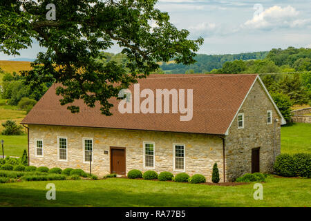 Alte Vorsehung steinerne Kirche, 1005 Spottswood Straße, Spottswood, Virginia Stockfoto