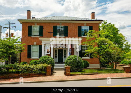 Woodrow Wilson Presidential Library & Museum, 20 North Street, Coalter Staunton, Virginia Stockfoto