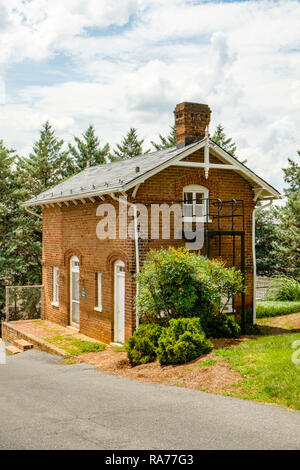 Rose Terrasse, Mary Baldwin Universität, Staunton, Virginia Stockfoto