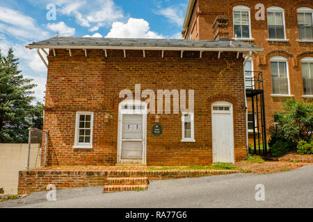 Rose Terrasse, Mary Baldwin Universität, Staunton, Virginia Stockfoto