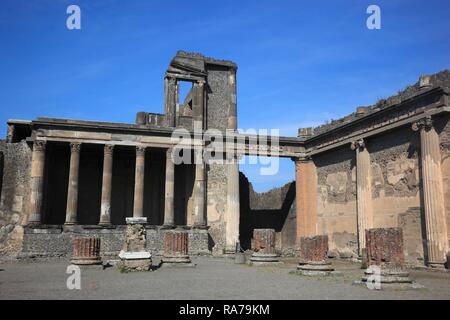 Basilika, Pompei, Kampanien, Italien, Europa Stockfoto