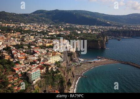 Vico Equense auf der Sorrentino Peninsula, Kampanien, Italien, Europa Stockfoto