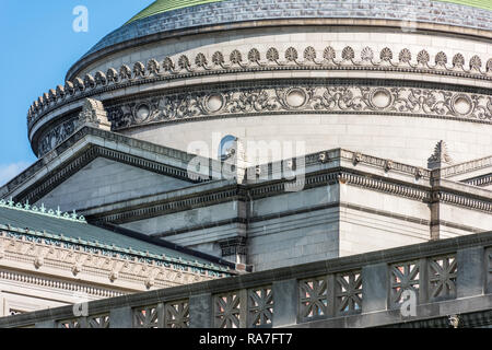 Fassade des Museum von Wissenschaft und Industrie im Hyde Park Stockfoto