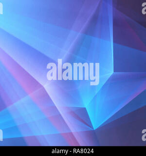 Abstrakte geometrische Hintergrund. Pink-Blue Farbskalen Stockfoto