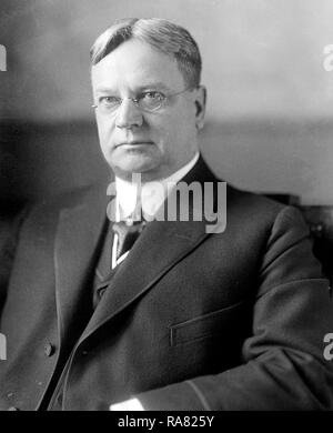 United States Senator aus Kalifornien, Hiram Johnson und Gouverneur von Kalifornien Ca. 1900s Stockfoto