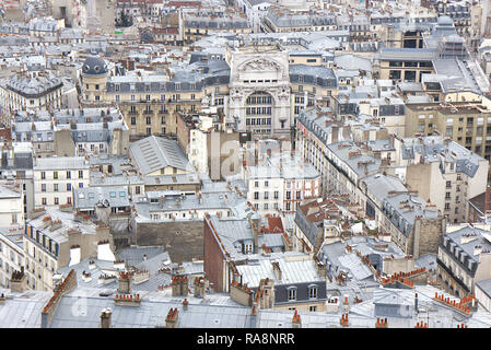 View over Paris, roofs, France Stockfoto