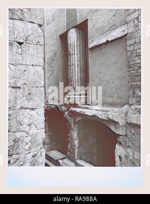 Umbrien Perugia Spoleto S. Ansano, dies ist mein Italien, die italienische Land der visuellen Geschichte, Blick nach außen Neuerfundene Stockfoto