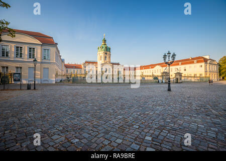 Sehr schöne Sicht auf das Schloss Charlottenburg in Deutschland Stockfoto