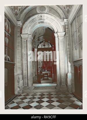 Umbrien Terni Amelia Kathedrale, das ist mein Italien, die italienische Land der visuellen Geschichte, mittelalterliche Grabsteine neuerfundene Stockfoto