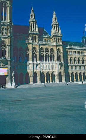 Wien Österreich Town Hall (Neues Rathaus) Europa Stockfoto