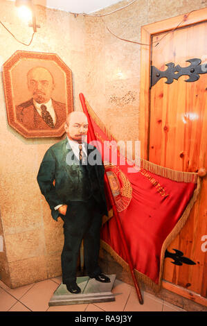 Sowjetunion Nostalgie restaurant Traktir Zowtnewyj in Winniza, Ukraine. 26. September 2008 © wojciech Strozyk/Alamy Stock Foto Stockfoto