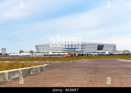 September 30, 2018, Kaliningrad, Russland, Fußball-Stadion "Baltic Arena", eine moderne Sportanlage Stockfoto