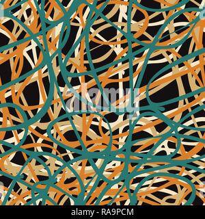 Stripe nahtlose Muster mit roten, schwarzen, grauen und weissen Farben Streifen. Vektor Zusammenfassung Hintergrund. Stock Vektor