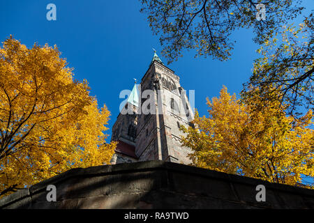 Nürnberg Dom Stockfoto