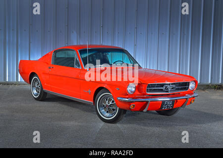 Classic Ford Mustang Fastback Stockfoto