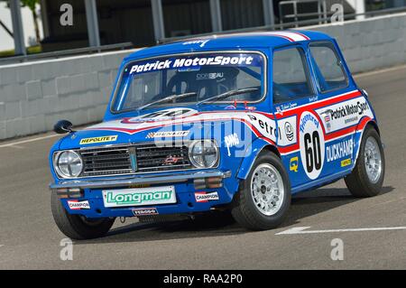 Swiftune Mini Clubman 1275 GT-Rennwagen Stockfoto