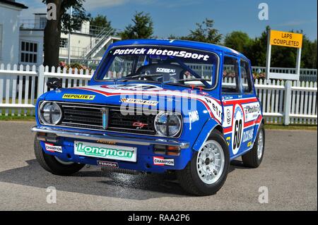 Swiftune Mini Clubman 1275 GT-Rennwagen Stockfoto