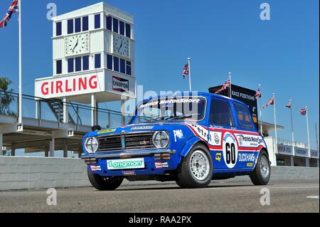 Swiftune Mini Clubman 1275 GT-Rennwagen Stockfoto