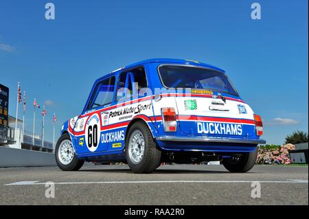 Swiftune Mini Clubman 1275 GT-Rennwagen Stockfoto