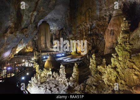 Thien Duong Cave (Höhle) im Paradies Phong Nha-Ke Bang Nationalpark Phong Nha, Vietnam, Asien Stockfoto