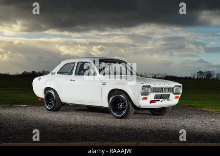 Escort Mk 1 Bubble Arch Lotus Twin Cam Stockfoto