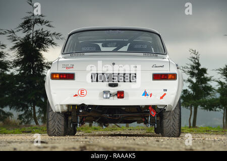 Escort Mk 1 Bubble Arch Lotus Twin Cam Stockfoto