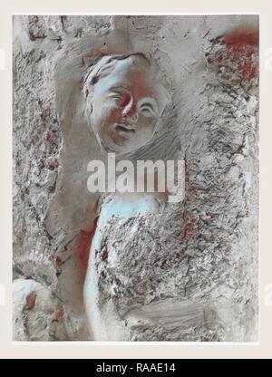 Abruzzen Pescara Castel Castagna S.Maria di Ronzano, dies ist mein Italien, die italienische Land der Geschichte, Mittelalterliche neuerfundene Stockfoto