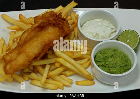 Fish &amp; chips Stockfoto