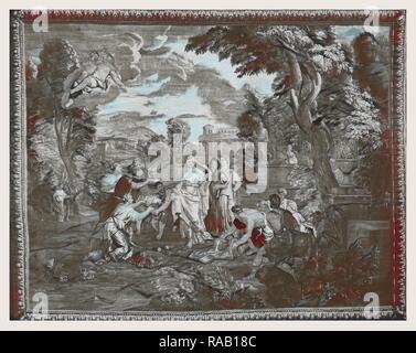 Psyche, verehrt als Göttin, tätigt der Venus (Aphrodite) ange. Neuerfundene durch Gibon. Klassische Kunst mit einem modernen Touch neuerfundene Stockfoto