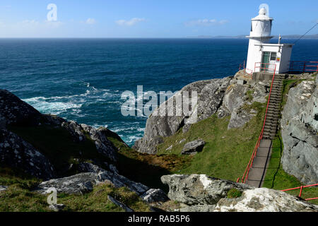 Leuchtturm, Kontrolleuchte, Sheeps Head, Leuchtturm Loop, Wanderung, Wandern, Trail, wilden Atlantik weg, West Cork, Irland RM Stockfoto