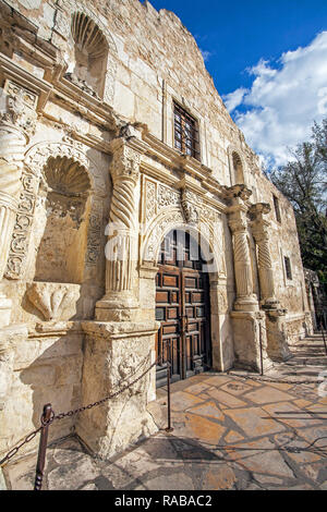 Fort Alamo in San Antonio Texas USA Stockfoto