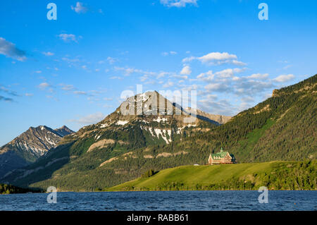 Prince of Wales Hotel, Waterton Lakes National Park, Alberta Stockfoto