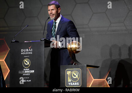 Dubai, VAE. 3. Januar, 2019. Sport Fußball Globe Award 2019 - Decima Edizione. Nella Foto: Boban foto Fabio Ferrari/LaPresse Januar 03, 2019 Dubai (Unated arabischen Emirat) Sport Fußball Globe Award 10. Ausgabe. In der Pic: Boban Credit: LaPresse/Alamy leben Nachrichten Stockfoto