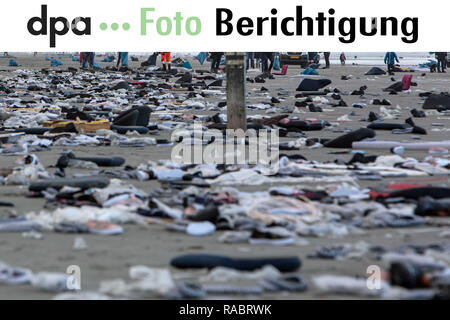 Terschelling, Niederlande. 02 Jan, 2019. Sehr geehrte Kunden, die Bilder von Fotografen Jan Spoelstra sind leider an der falschen Stelle berücksichtigt. Die Bilder wurden nicht auf Terschelling aber auf Ameland. Die Fotos werden Ihnen wieder mit den korrigierten Text gesendet werden. Uns für die Fehler entschuldigen. Mit freundlichen Grüßen, Ihr dpa Photo Editor - Tel. 030 2852 31515 Kredite: Jan Spoelstra/dpa/Alamy leben Nachrichten Stockfoto