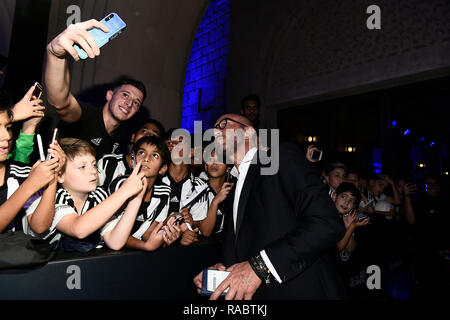 Dubai, VAE. 3. Januar, 2019. Sport Fußball Globe Award 2019 - Decima Edizione. Nella Foto: zenga Foto Fabio Ferrari/LaPresse Januar 03, 2019 Dubai (Unated arabischen Emirat) Sport Fußball Globe Award 10. Ausgabe. In der Pic: zenga Credit: LaPresse/Alamy leben Nachrichten Stockfoto